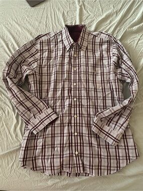 Barbour Plaid Button Down Shirt